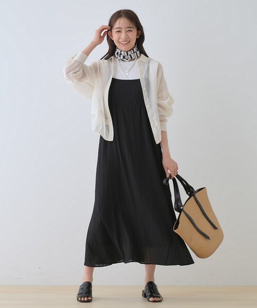 ブラウス シャツ 「洗える／ドロスト付」トレンドシアーシャツ レディース INDIVI ブラウス シャツ 「洗える／ドロスト付」トレンドシアー