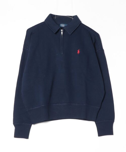 トップス polo ralph lauren ライトウェイト フリース クォータージップ（その他トップス