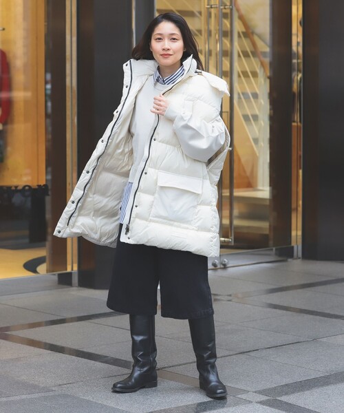 TATRAS（タトラス）の「TATRAS / CLEMATIDE ダウンベスト（ダウンベスト・レディース・ホワイト系その他5・ONE SIZE）」の4枚目の写真