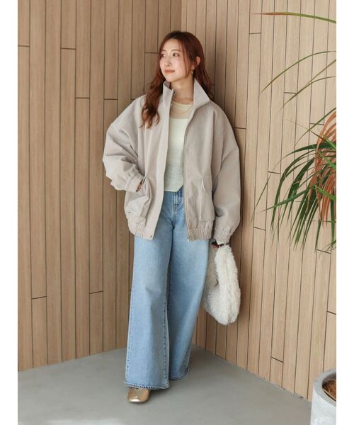 Ungrid（アングリッド）の「ハイウエストバギーデニム（デニムパンツ・レディース・ブルー/インディゴブルー・25inch/24inch/26inch）」の22枚目の写真