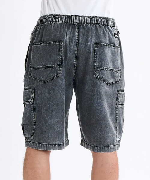 DC SHOES（ディーシーシューズ）の「25 WIDE CARGO SHORT/DCセットアップ対応ウエストゴムカーゴショートパンツ（その他パンツ・メンズ・スカイブルー/ブラック系その他2/ブラック・X-LARGE/LARGE/MEDIUM）」の19枚目の写真