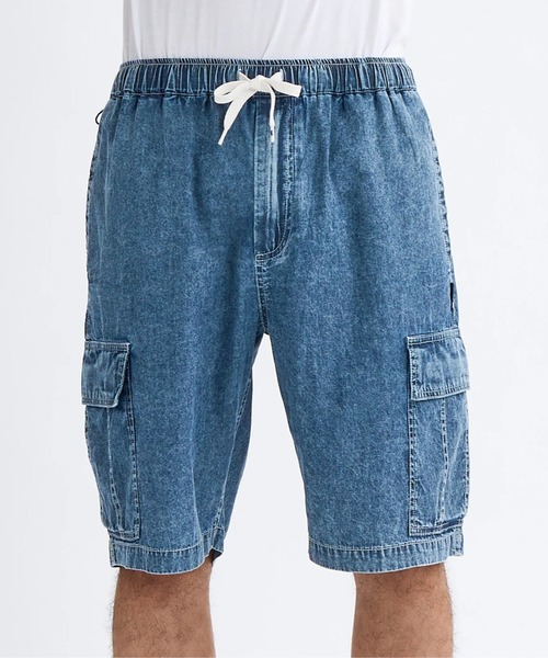 DC SHOES（ディーシーシューズ）の「25 WIDE CARGO SHORT/DCセットアップ対応ウエストゴムカーゴショートパンツ（その他パンツ・メンズ・スカイブルー/ブラック系その他2/ブラック・X-LARGE/LARGE/MEDIUM）」の12枚目の写真