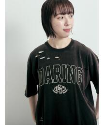 パウダー加工ロゴアソートプリントTシャツ