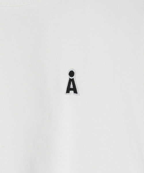 ALAND（エーランド）の「ALAND／Aロゴクロップド半袖T（Tシャツ/カットソー・レディース・ブラック/ホワイト・SMALL/LARGE）」の6枚目の写真