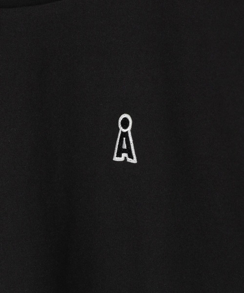 ALAND（エーランド）の「ALAND／Aロゴクロップド半袖T（Tシャツ/カットソー・レディース・ブラック/ホワイト・SMALL/LARGE）」の5枚目の写真