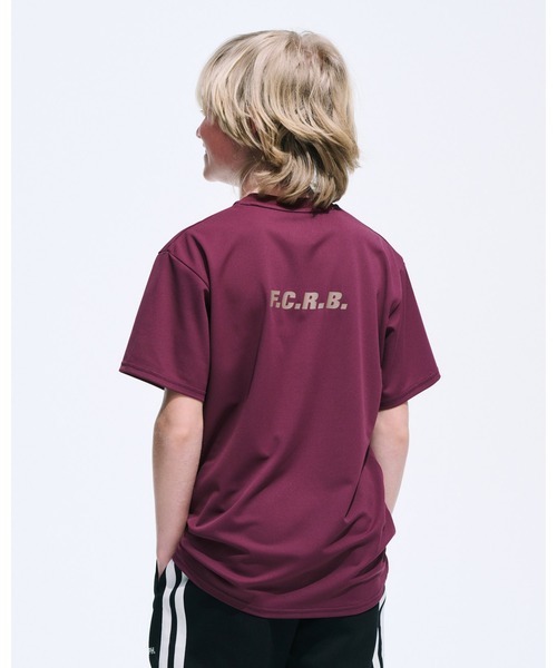 F.C.Real Bristol for Kids(エフシーレアルブリストルフォーキッズ)の「S/S ATHLETIC TOP(Tシャツ/カットソー・キッズ・ブラック/チャコールグレー/オフホワイト/バーガンディー/モカ・MEDIUM/LARGE)」の7枚目の写真