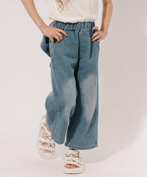 ビッグリボンデニムパンツ RODEO CROWNS WIDE BOWL | ビッグリボンデニムパンツ (ワイド