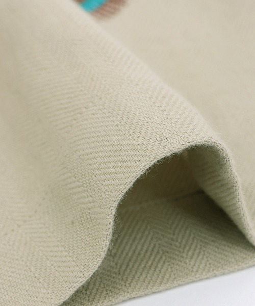 チチカカ（チチカカ）の「Rico カンタ刺繍モチーフシャツ（シャツ/ブラウス・レディース・ブラック/ベージュ・FREE）」の18枚目の写真