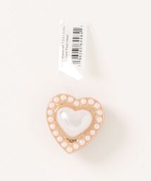 crocs（クロックス）の「クロックス ゴールド パール ハート / crocs Gold Pearl Heart（シューズアクセサリー・キッズ）」