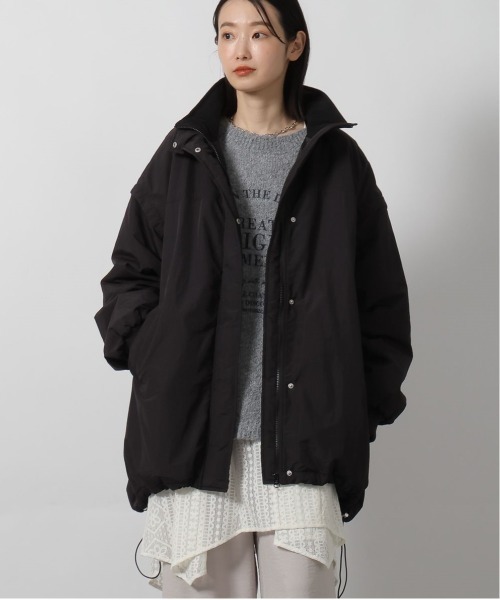 LAKOLE(ラコレ)の「2WAYモンスターコート / 496670(ブルゾン・レディース・アイボリー/ブラック/グレー/ブラウン・FREE)」の14枚目の写真