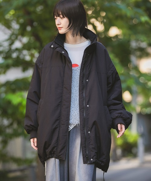 LAKOLE(ラコレ)の「2WAYモンスターコート / 496670(ブルゾン・レディース・アイボリー/ブラック/グレー/ブラウン・FREE)」の9枚目の写真