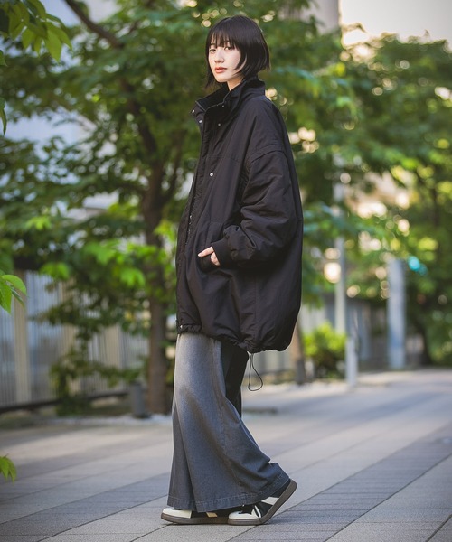 LAKOLE(ラコレ)の「2WAYモンスターコート / 496670(ブルゾン・レディース・アイボリー/ブラック/グレー/ブラウン・FREE)」の7枚目の写真