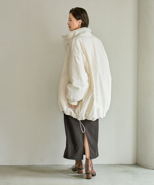 LAKOLE(ラコレ)の「2WAYモンスターコート / 496670(ブルゾン・レディース・アイボリー/ブラック/グレー/ブラウン・FREE)」の18枚目の写真