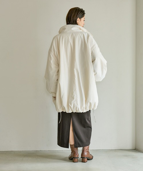 LAKOLE(ラコレ)の「2WAYモンスターコート / 496670(ブルゾン・レディース・アイボリー/ブラック/グレー/ブラウン・FREE)」の19枚目の写真