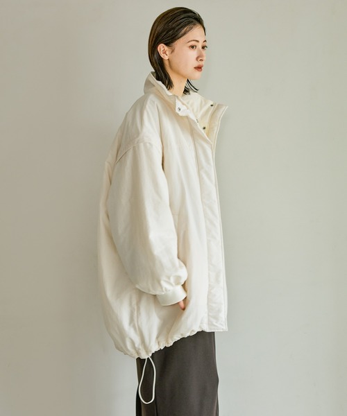 LAKOLE(ラコレ)の「2WAYモンスターコート / 496670(ブルゾン・レディース・アイボリー/ブラック/グレー/ブラウン・FREE)」の21枚目の写真