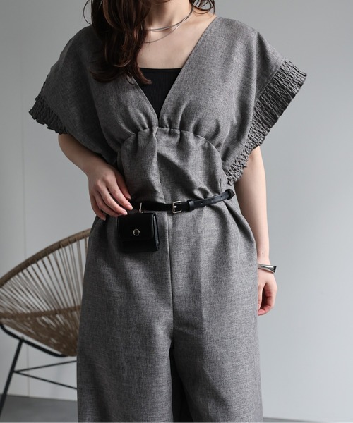 ap retro（アプレトロ）の「ミニポーチ付き / ウエストマークベルト（ベルト・レディース・ブラウン/ブラック・FREE）」の3枚目の写真