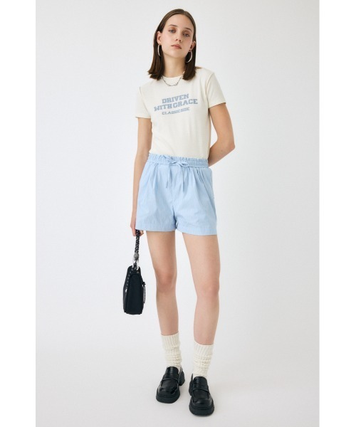 MOUSSY(マウジー)の「DRAWSTRING TRACK ショートパンツ(その他パンツ・レディース・ブルー系その他/ホワイト系その他・FREE)」の5枚目の写真