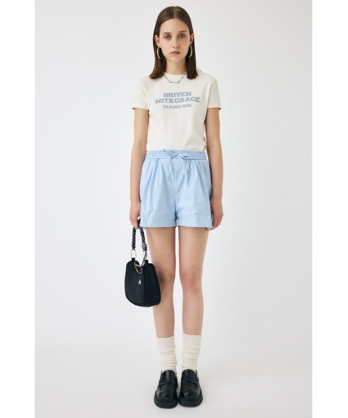 MOUSSY(マウジー)の「DRAWSTRING TRACK ショートパンツ(その他パンツ・レディース・ブルー系その他/ホワイト系その他・FREE)」の6枚目の写真