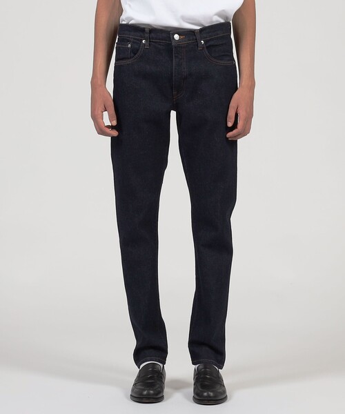 EDWIN(エドウィン)の「【別注】EDWIN SLIM TAPERED ONE WASHED デニムパンツ(デニムパンツ・メンズ・ネイビー・29/31/33)」の3枚目の写真