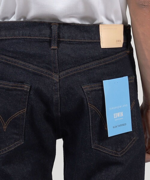 EDWIN(エドウィン)の「【別注】EDWIN SLIM TAPERED ONE WASHED デニムパンツ(デニムパンツ・メンズ・ネイビー・29/31/33)」の7枚目の写真