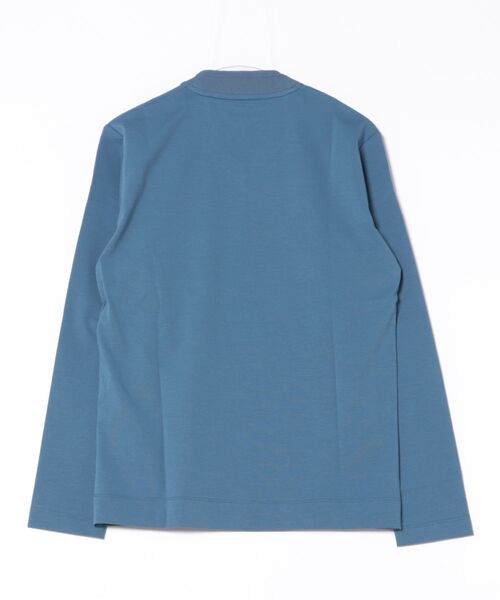 MEN'S BIGI(メンズビギ)の「【ACTIVE TAILOR/アクティブテイラー】シルケットスムースVネック長袖Tシャツ(Tシャツ/カットソー・メンズ・ホワイト/ブラック/ブルー/ブラウン・04/03/02/01/05)」の13枚目の写真