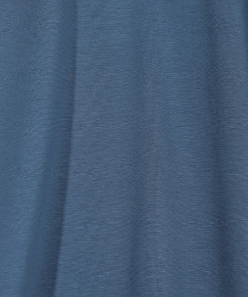 MEN'S BIGI(メンズビギ)の「【ACTIVE TAILOR/アクティブテイラー】シルケットスムースVネック長袖Tシャツ(Tシャツ/カットソー・メンズ・ホワイト/ブラック/ブルー/ブラウン・04/03/02/01/05)」の9枚目の写真