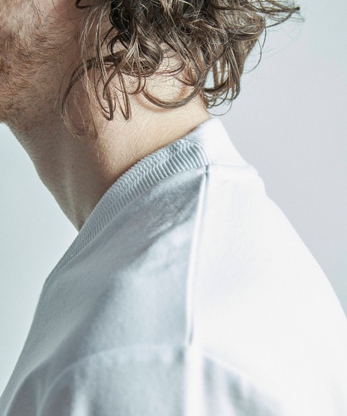 MEN'S BIGI(メンズビギ)の「【ACTIVE TAILOR/アクティブテイラー】シルケットスムースVネック長袖Tシャツ(Tシャツ/カットソー・メンズ・ホワイト/ブラック/ブルー/ブラウン・04/03/02/01/05)」の18枚目の写真