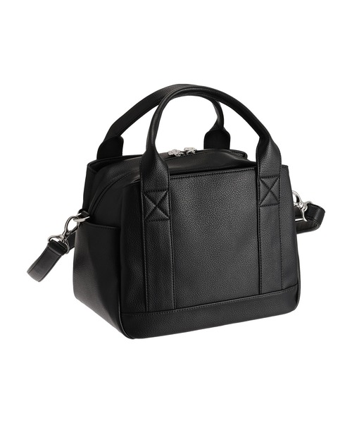 【マリークヮント】シュリンクサイドポケットデイジー ミニトート スクエアシュリンクデイジー2WAYミニトート - #MARYQUANT