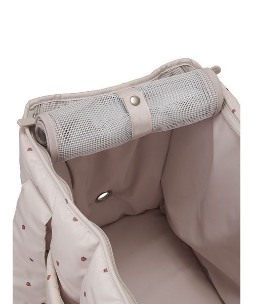 CAT&DOG】ストロベリー柄キルティングキャリーバック（ペット用