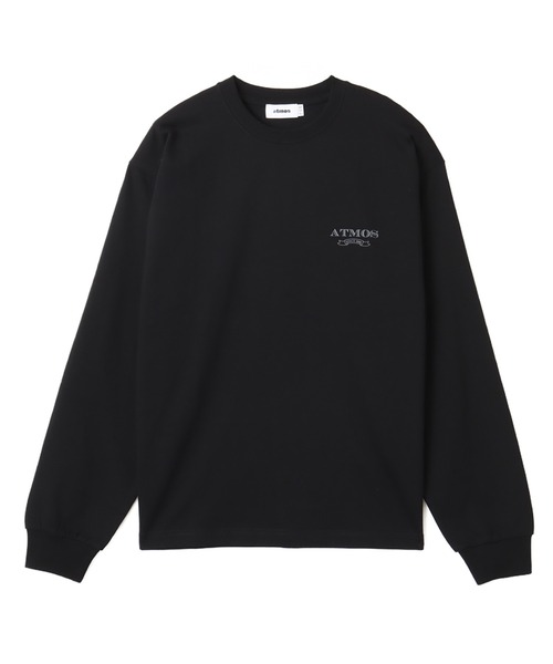 atmos(アトモス)の「atmos Emblem Logo LS T-shirt / アトモス エンブレム ロゴ LS Tシャツ(Tシャツ/カットソー・メンズ・ブルー/ブラック/ホワイト・M/L/XL/XXL)」の6枚目の写真