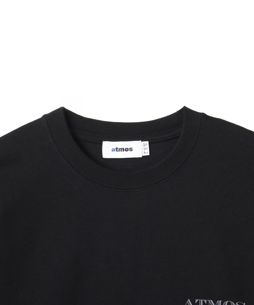 atmos(アトモス)の「atmos Emblem Logo LS T-shirt / アトモス エンブレム ロゴ LS Tシャツ(Tシャツ/カットソー・メンズ・ブルー/ブラック/ホワイト・M/L/XL/XXL)」の7枚目の写真
