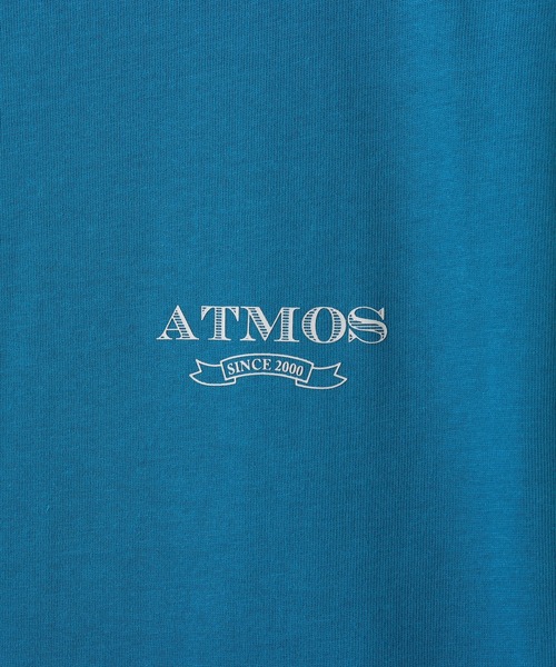atmos(アトモス)の「atmos Emblem Logo LS T-shirt / アトモス エンブレム ロゴ LS Tシャツ(Tシャツ/カットソー・メンズ・ブルー/ブラック/ホワイト・M/L/XL/XXL)」の14枚目の写真