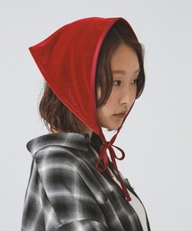 Ray BEAMS | ベロア ヘッド スカーフ(その他ヘアアクセサリー)