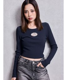 GYDA | 【新色追加】GD bijou MOLD ニットトップス(ニット/セーター)