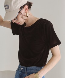 シアー ベロア Tシャツ / 半袖