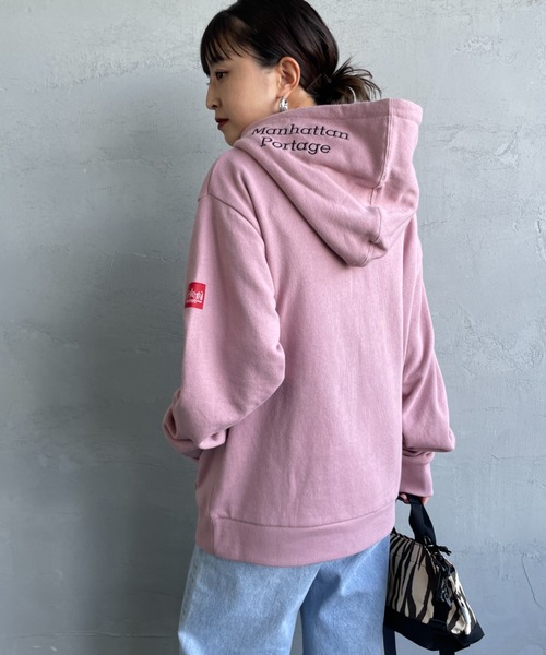 MANHATTAN PORTAGE/マンハッタンポーテージ] 別注 フードロゴ刺繍