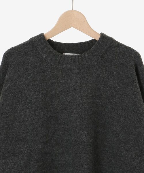 le.coeur blanc（ルクールブラン）の「《WEB限定アイテム》ウォッシャブルワイドクルーネックニット（ニット/セーター・レディース・レッド/ブルー/キャメル/オフホワイト/チャコールグレー・38）」の19枚目の写真