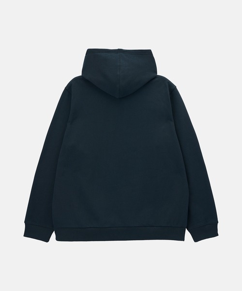 Gramicci（グラミチ）の「ONE POINT HOODED SWEATSHIRT｜ワンポイントフーデッドスウェットシャツ Gramicci グラミチ（スウェット・メンズ・ヘザーグレー/ダークブラウン系/ダークネイビー/オレンジ/グレー系その他/ブラック系その他/レッド・S/M/L/XL/XXL）」の17枚目の写真