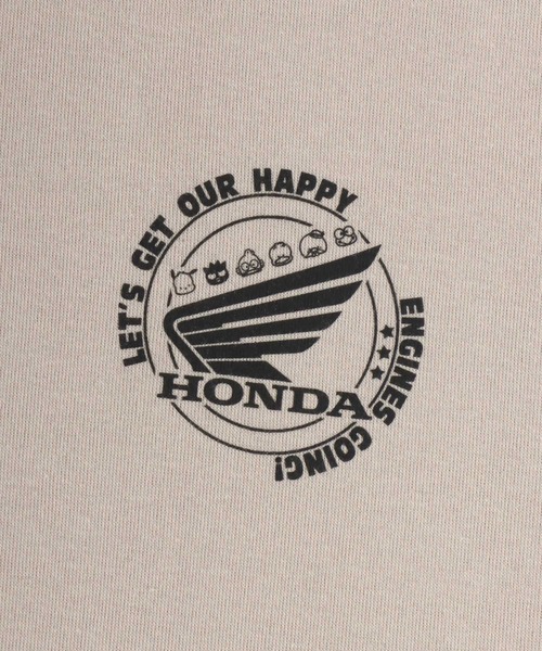 sanrio（サンリオ）の「HONDA×sanrio/ホンダ×サンリオ 『はぴだんぶい』『スーパーカブ』コラボプリントレーナー レディース メンズ（スウェット・メンズ・ホワイト/ブルー系その他2/グレー系その他/グレイッシュベージュ/ブラック/アッシュグレー/ブルー系その他/ネイビー・L/M/LL）」の11枚目の写真