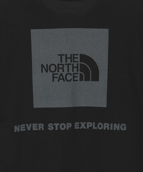 PUBLUX(パブリュクス)の「THE NORTH FACE/ザ・ノース・フェイス L/S BACK SQ LOGO T/ロングスリーブバックスクエアロゴティー(限定展開)(Tシャツ/カットソー・メンズ・ホワイト/ブラック/グレー・MEDIUM/LARGE/X-LARGE/XX-LARGE)」の7枚目の写真