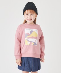 ever closet（エバークローゼット）の「裏起毛プリントトレーナー（スウェット）」