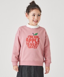 ever closet（エバークローゼット）の「裏起毛プリントトレーナー（スウェット）」