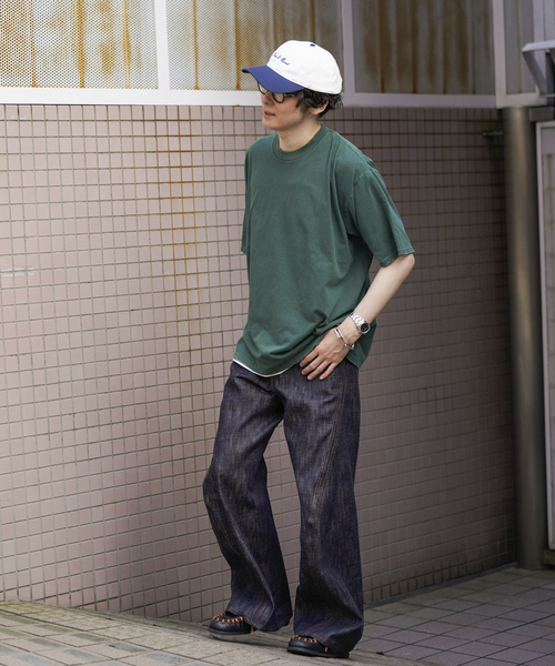 NVRFRGT / ネヴァーフォーゲット 3D TWISTED WIDE LEG JEANS R
