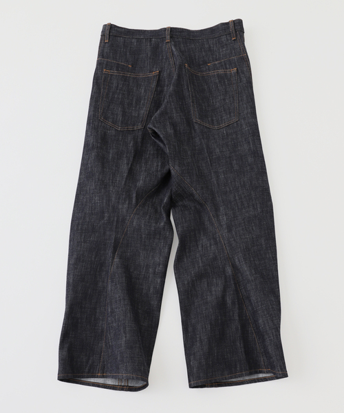 【O別注】NVRFRGT 3D TWISTED WIDE LEG JEANS 別注〉3D TWISTED WIDE LEG JEANS | NVRFRGT