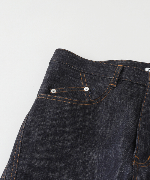 NVRFRGT / ネヴァーフォーゲット 3D TWISTED WIDE LEG JEANS R.IND