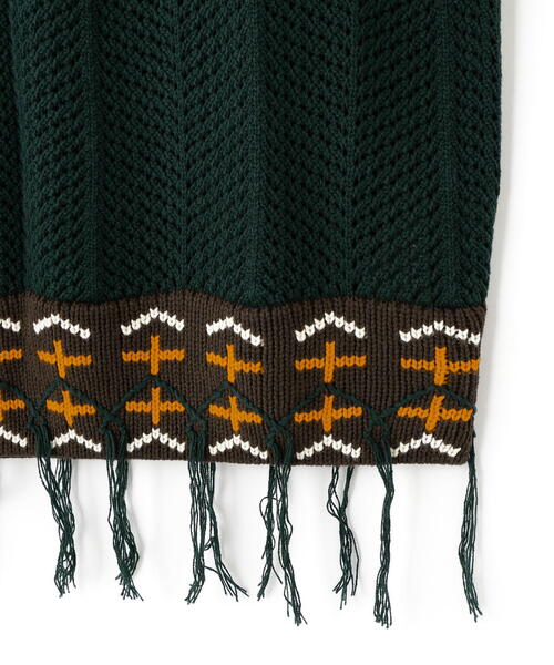 adidas(アディダス)の「adidas Originals×CLOT/アディダスオリジナルス×クロット/KNIT VEST(ベスト・メンズ・ダークグリーン系・M/L/XL)」の6枚目の写真