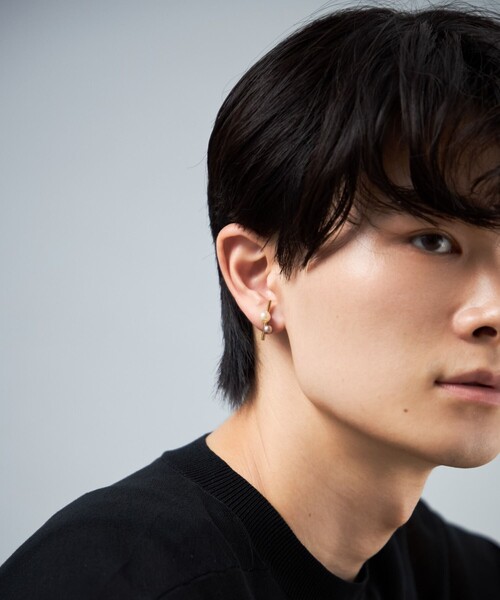 Jouete（ジュエッテ）の「ピアス カラーパール アシンメトリー（ピアス（両耳用）・レディース・プラチナム/イエローゴールド/ピンクゴールド・FREE）」の17枚目の写真