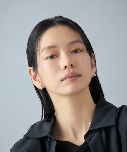 Jouete（ジュエッテ）の「ピアス カラーパール アシンメトリー（ピアス（両耳用）・レディース・プラチナム/イエローゴールド/ピンクゴールド・FREE）」の22枚目の写真