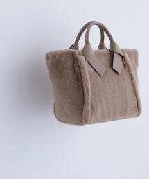 NATURAL BEAUTY BASIC | ◇ヘアリーリボントートバッグ(トートバッグ)