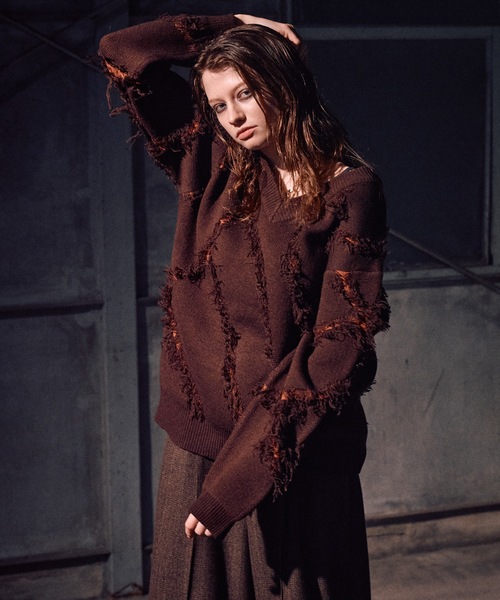 perverse クラッシュニット　ほぼ未使用品 楽天市場】perverze パーバーズ（ニット・セーター｜トップス